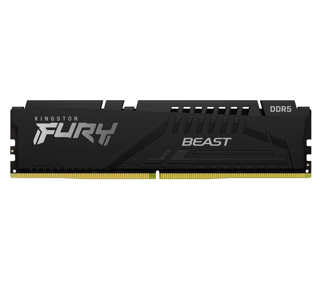 Оперативна пам'ять для ПК Kingston FURY 16 GB DDR5 5200 MHz BEast Black (KF552C40BB-16)