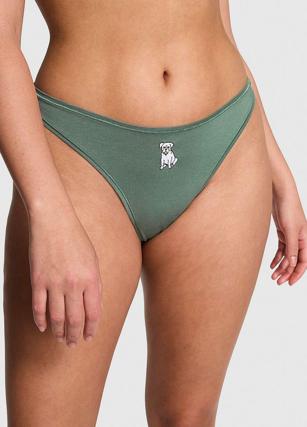 Трусики Victoria's Secret M Зеленый (000416180QCTM)