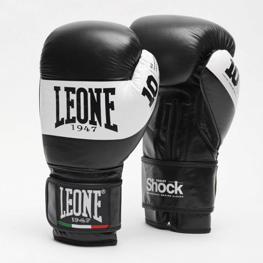 Рукавички боксерські Leone Shock 12 ун. Black (5000522) - фото 1