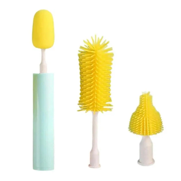 Щетка для мытья посуды многофункциональная электрическая BRUSH AND412 зарядка через USB IPX7 с разными насадками