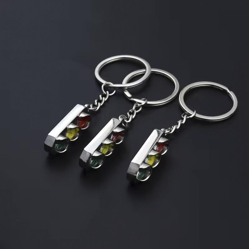 Брелок для ключей Светофор металлический Серебристый (99_17_0_1С) - фото 8 Брелок для ключей Светофор металлический Серебристый (99_17_0_1С) - фото 8