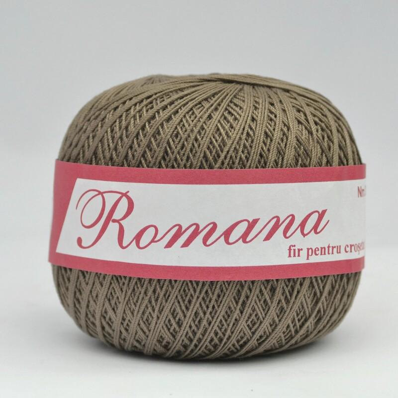 Пряжа хлопковая Romanofir Romana 1278 Хаки (6963)