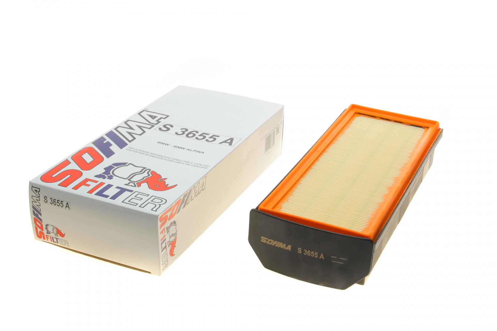 Фільтр повітряний SOFIMA для BMW 3 F30/F80/5 F10/X5 F15 10-18 N57- (S 3655 A)