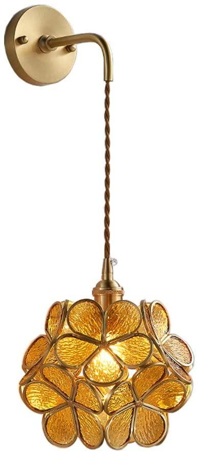 Бра FLORET AMBER/GOLD H14/D16 (031008-SHL) Бра FLORET AMBER/GOLD H14/D16 (031008-SHL)