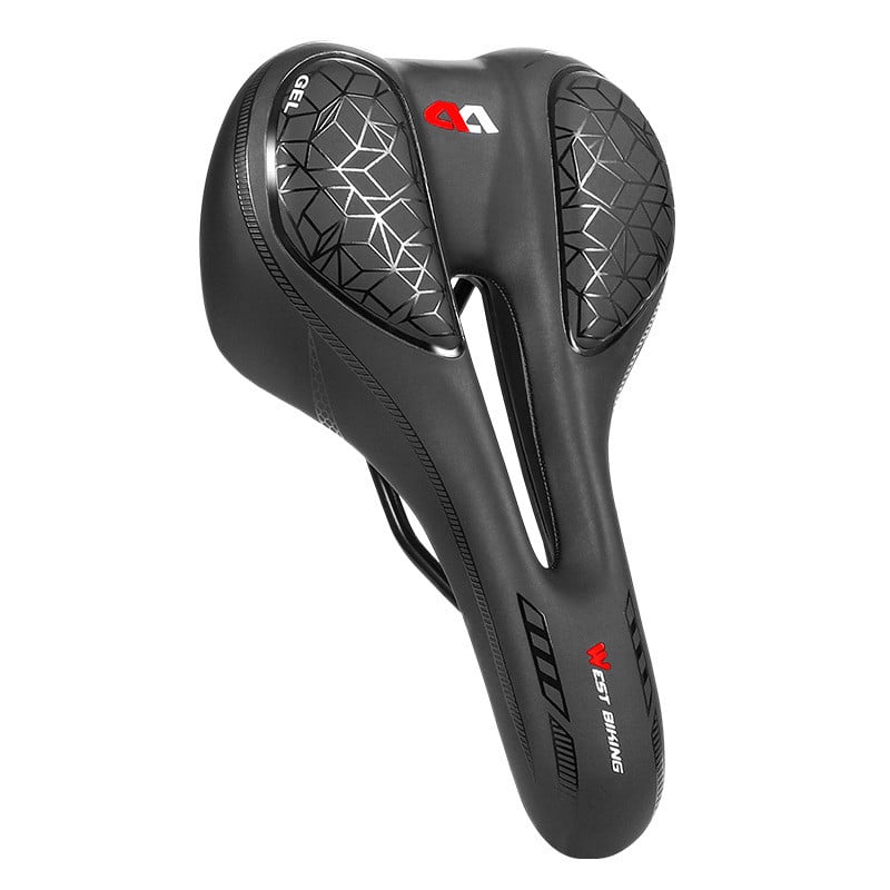 Cедло для велосипеда West Biking YP0801128 27х17 см Black (13350-85818)