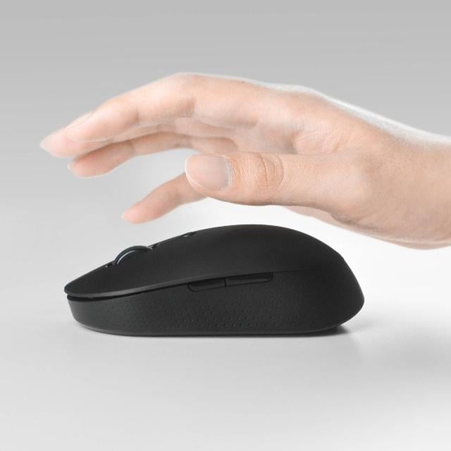 Миша бездротова MiJia Mi Wireless Bluetooth Dual Mode Mouse Silent Edition Black (WXSMSBMW02) - фото 7