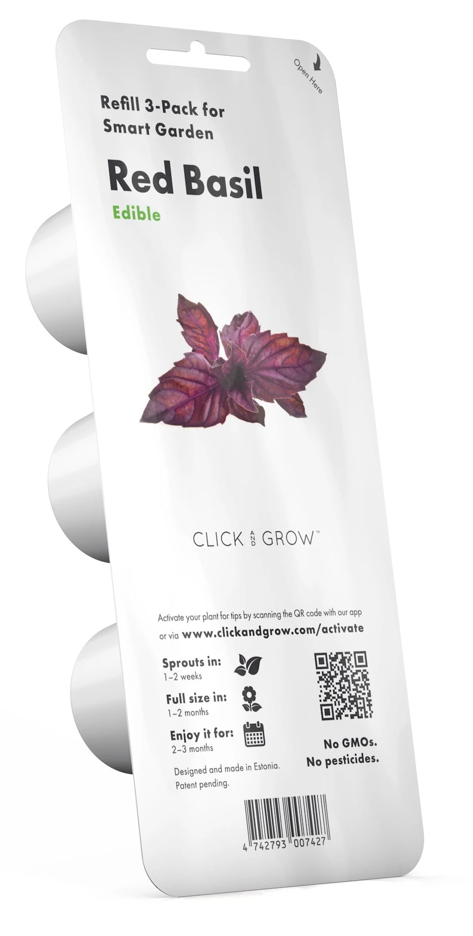 Картридж сменный Click&Grow Красный базилик (6343)