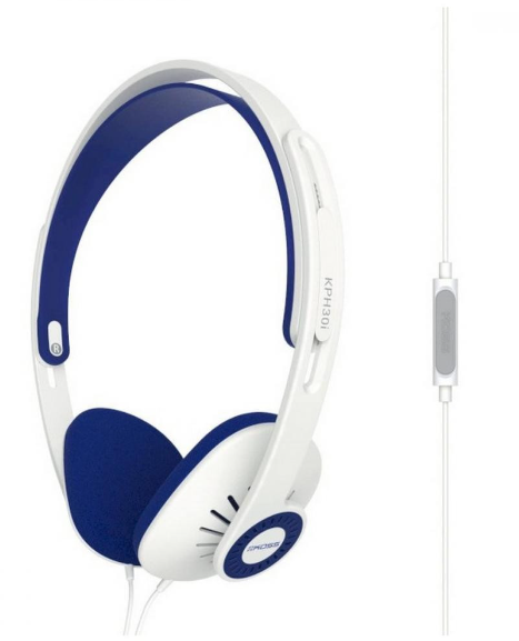 Наушники Koss KPH30iW On-Ear 3,5 мм White (195166.101)  