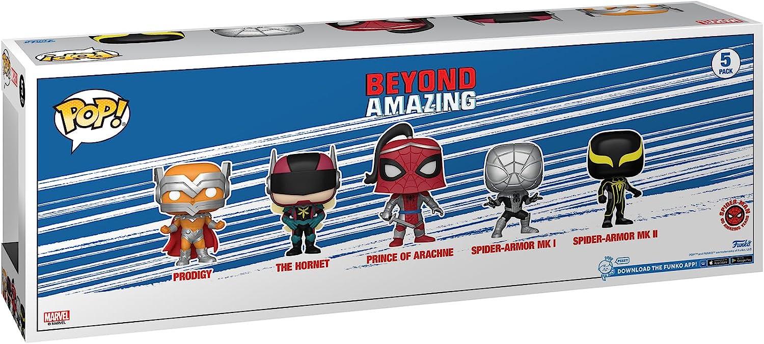 ᐉ Набор фигурок Funko Pop! Marvel Spider-Man Beyond Amazing 5