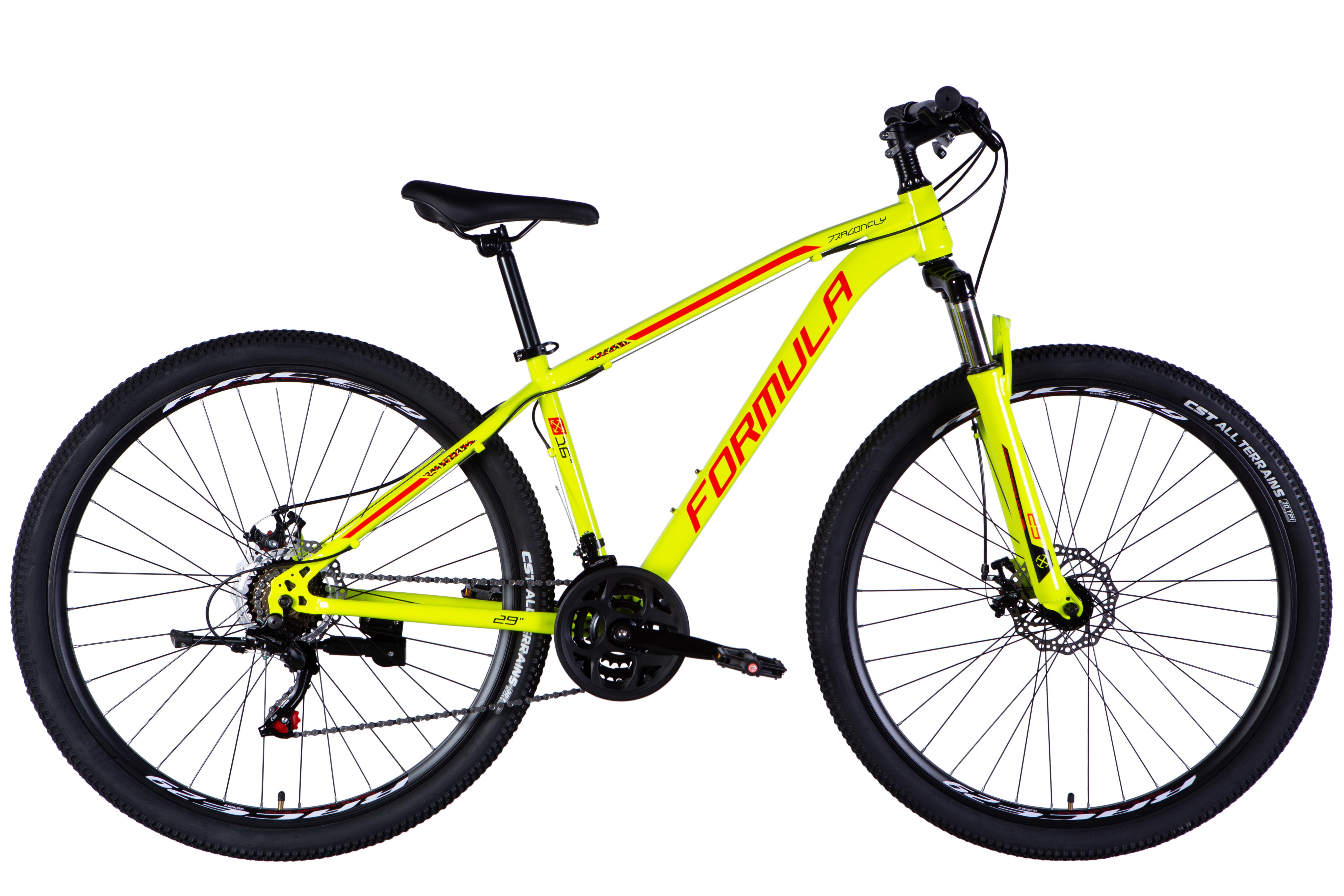 Велосипед ST 2025 29" Formula 2025 DRAGONFLY AM DD рама 16" Зелений з червоним (OPS-FR-29-391) - фото 1 Велосипед ST 2025 29" Formula 2025 DRAGONFLY AM DD рама 16" Зелений з червоним (OPS-FR-29-391) - фото 1