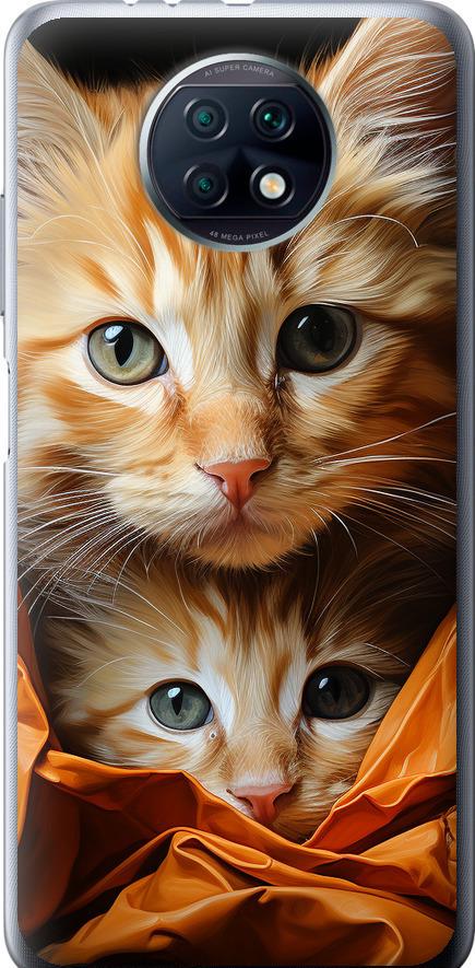 Чехол на Xiaomi Redmi Note 9T Котики 2 (5664u-2261-42517) Чехол на Xiaomi Redmi Note 9T Котики 2 (5664u-2261-42517)