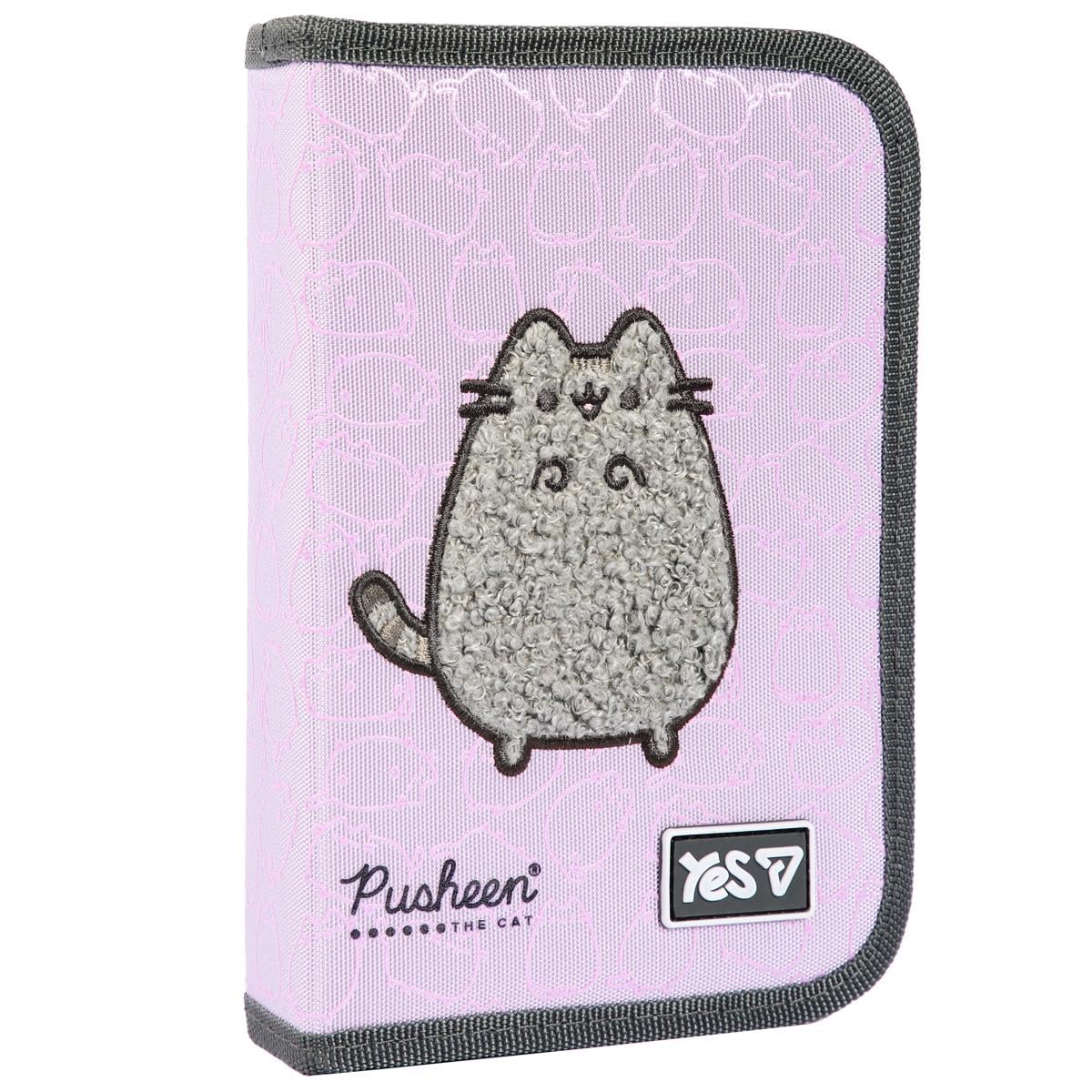 Пенал школьный YES Pusheen Delicacy твердый 1 отделение Розовый (533741)
