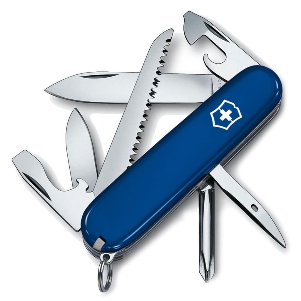 Туристический нож Victorinox Hiker 91 мм Синий (1.4613.2) Туристический нож Victorinox Hiker 91 мм Синий (1.4613.2)