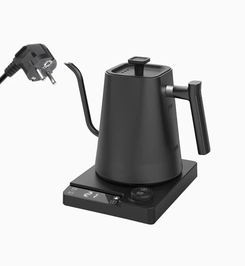 Чайник електричний KT10 Pro для кави з регулюванням температури 1000 мл Чорний (23714156) - фото 2 Чайник електричний KT10 Pro для кави з регулюванням температури 1000 мл Чорний (23714156) - фото 2