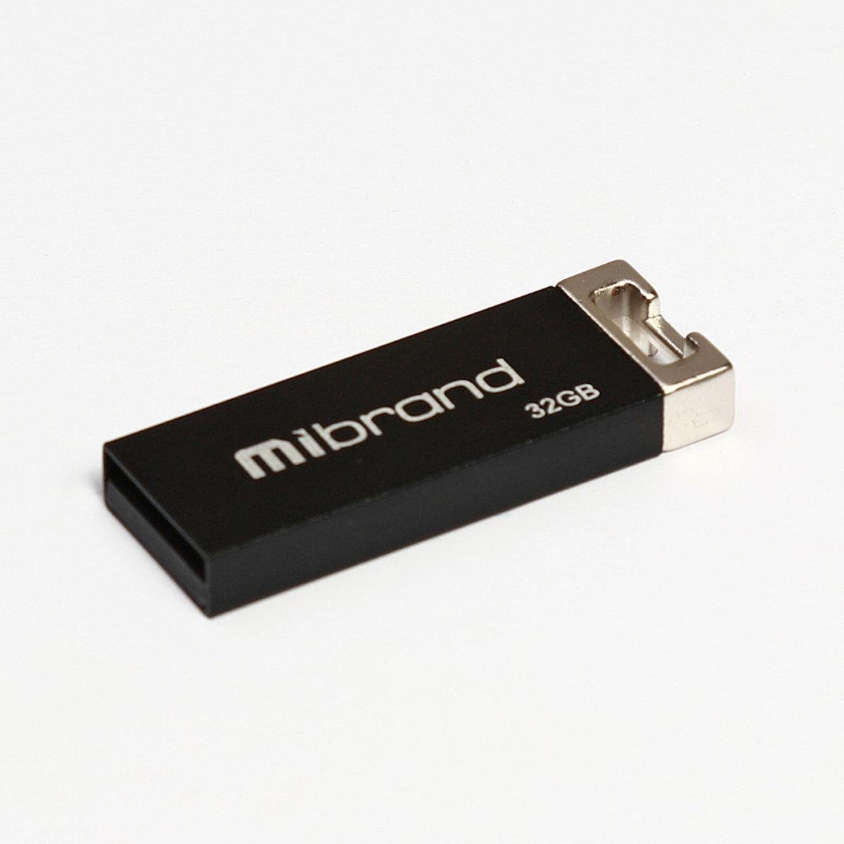 Флеш-память для ноутбука Flash Mibrand USB 2.0 Chameleon 32Gb Black (MI2.0/CH32U6B)