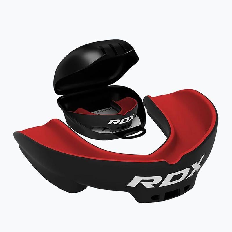 Капа дитяча RDX MOUTH GUARD JUNIOR One Size Чорний/Червоний (GGS-3RBJ)