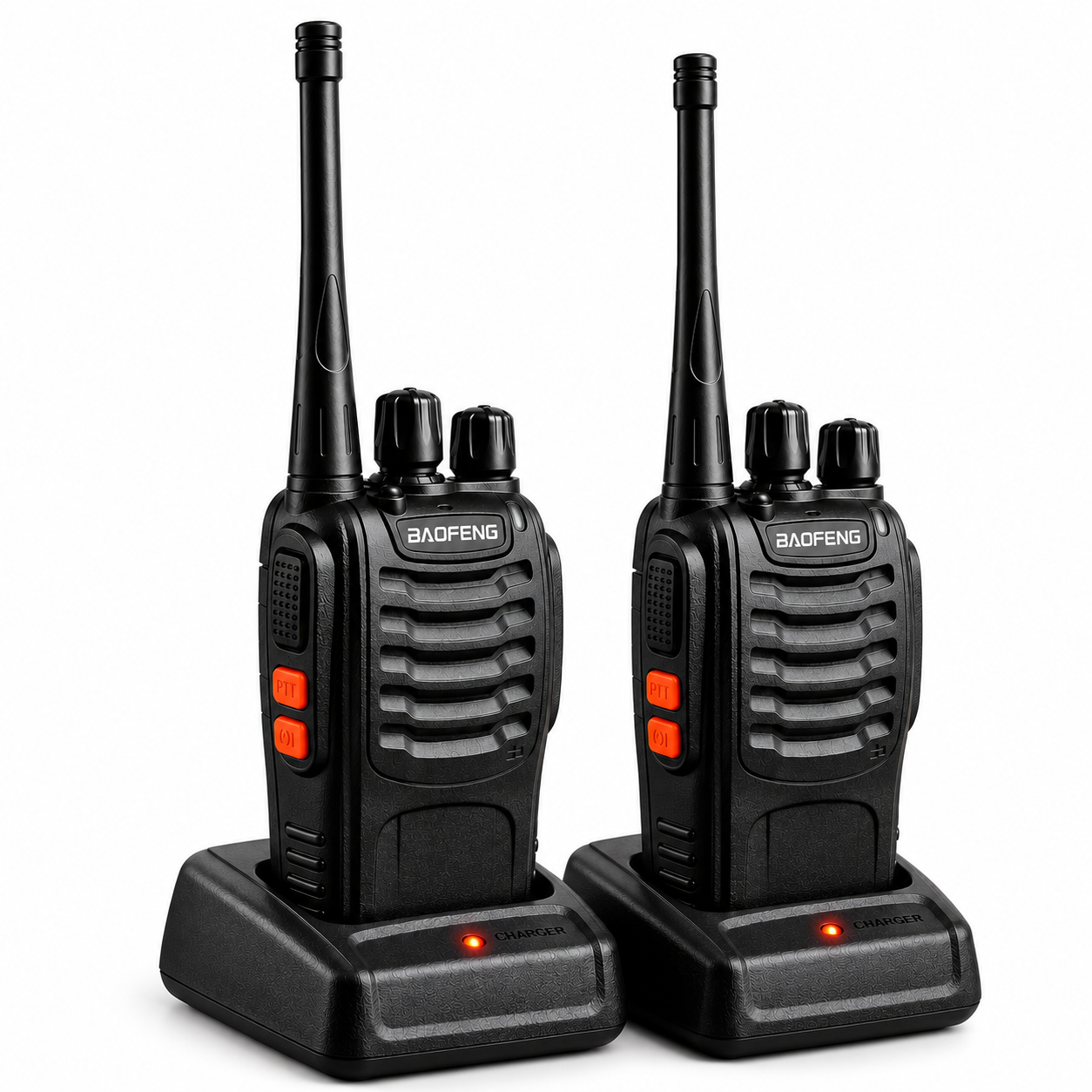 Комплект рацій Baofeng BF-888S UHF 400-470 МГц 5W до 5 км Type-C