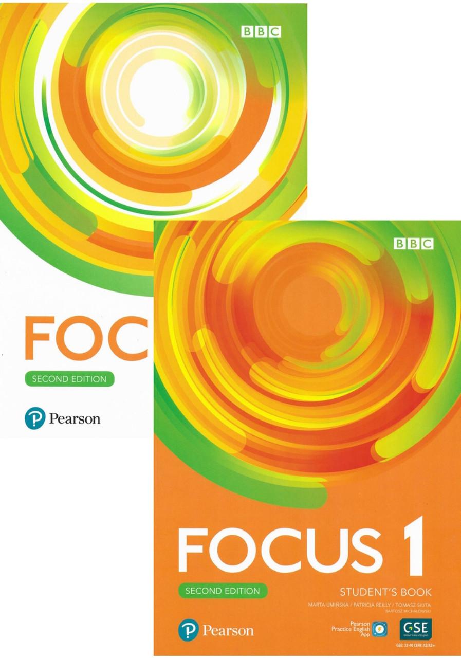 Підручник та робочий зошит Focus 1 2nd edition
