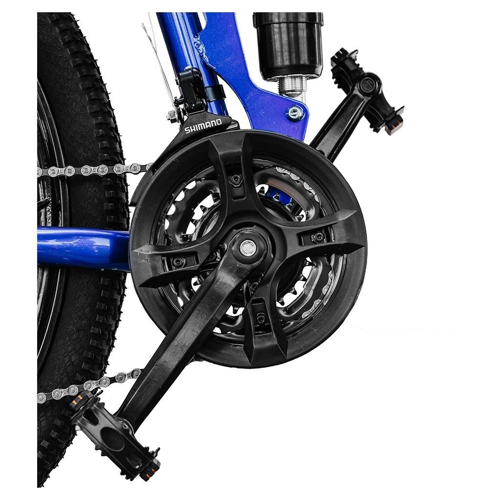Велосипед складной Kucher "City Power" на литых дисках 26" рама 17" Синий (1501181774) - фото 5
