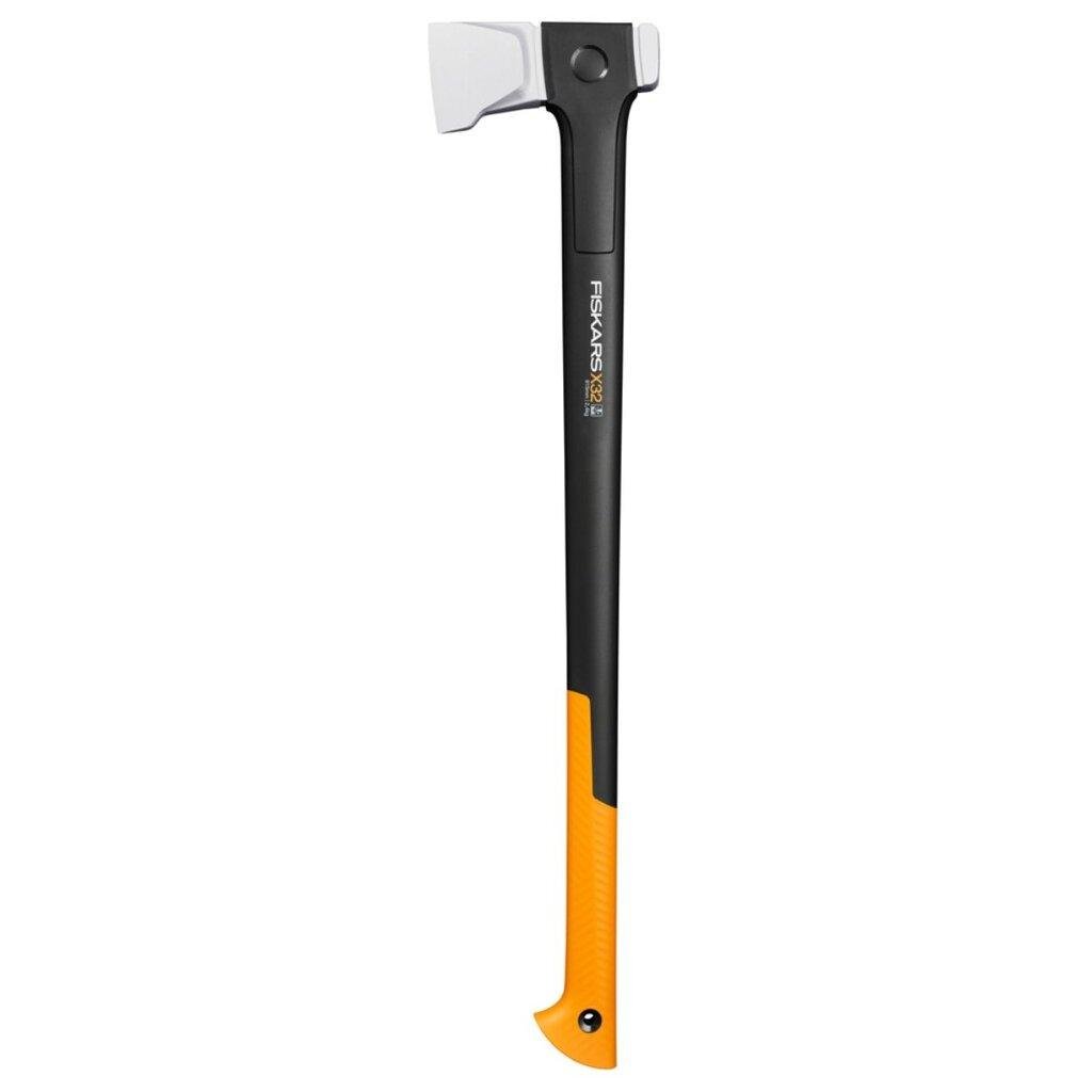 Сокира-колун з чохлом Fiskars X-Series X32 L Splitting з кованої сталі подвійного гарту 81,5x18x4 см Помаранчевий з сірим (2564409498) Сокира-колун з чохлом Fiskars X-Series X32 L Splitting з кованої сталі подвійного гарту 81,5x18x4 см Помаранчевий з сірим (2564409498)