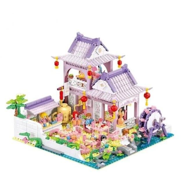 Конструктор Sluban Girls Dream Чайный дом 981 дет. (M38-B1078)