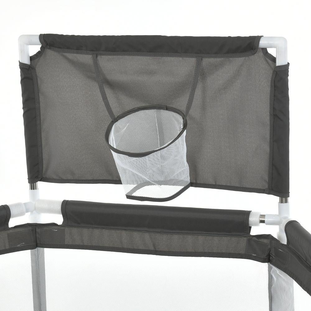 Манеж Bambi MR 1340-G на застежке-молнии две ручки для поддержки малыша Oхford 150D Черный - фото 3 Манеж Bambi MR 1340-G на застежке-молнии две ручки для поддержки малыша Oхford 150D Черный - фото 3