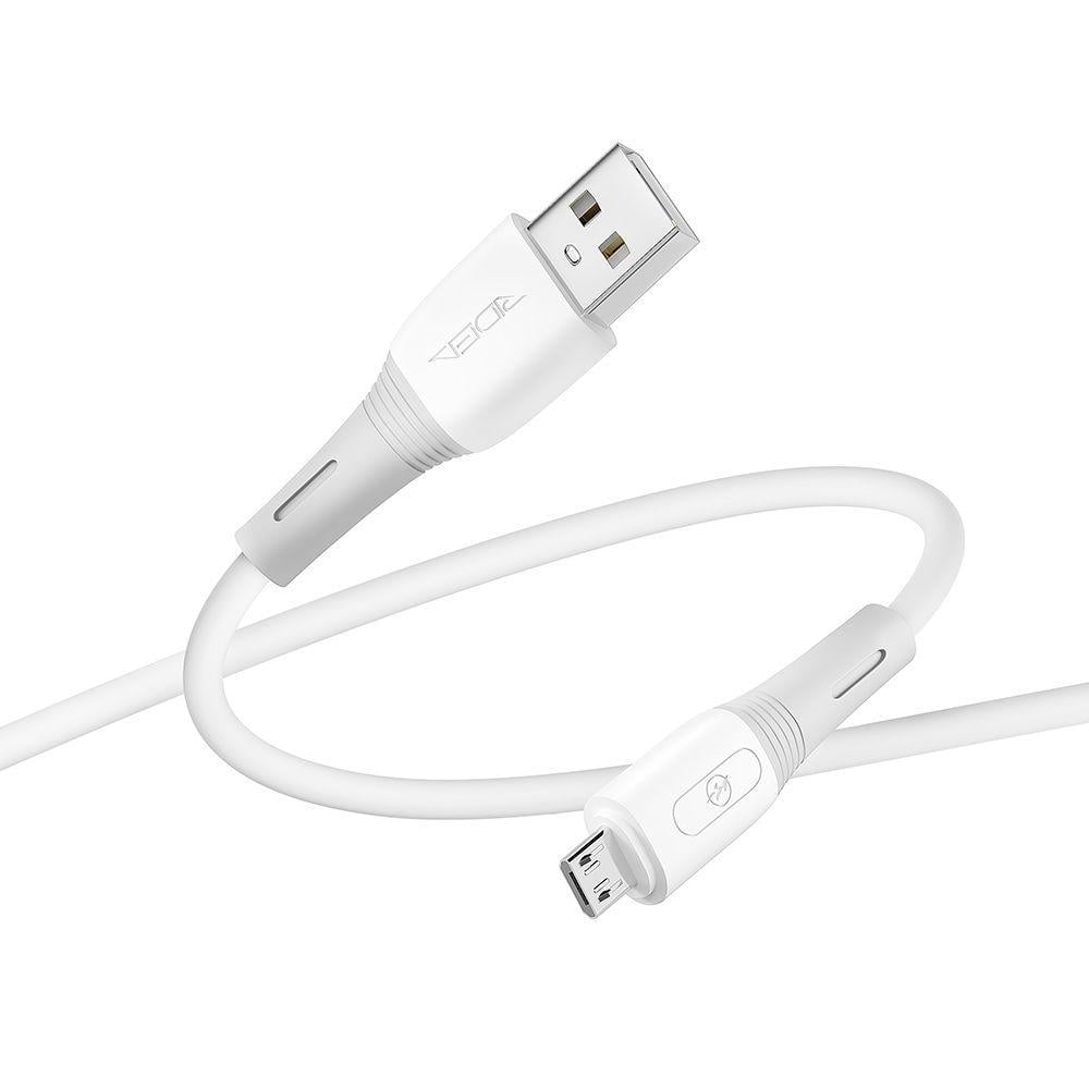 Кабель Ridea RC-M113 Spring 3A USB to Micro USB Белый (209-00172) - фото 3