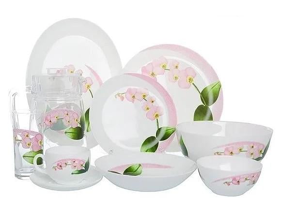 Столовый сервиз Luminarc Diwali Orchid 46 пр. Pink (P9939) - фото 3 Столовый сервиз Luminarc Diwali Orchid 46 пр. Pink (P9939) - фото 3