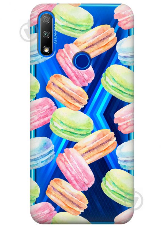 Прозрачный силиконовый чехол iSwag для Huawei Honor 9X с рисунком - Французские печенья (KS2707) Прозрачный силиконовый чехол iSwag для Huawei Honor 9X с рисунком - Французские печенья (KS2707)