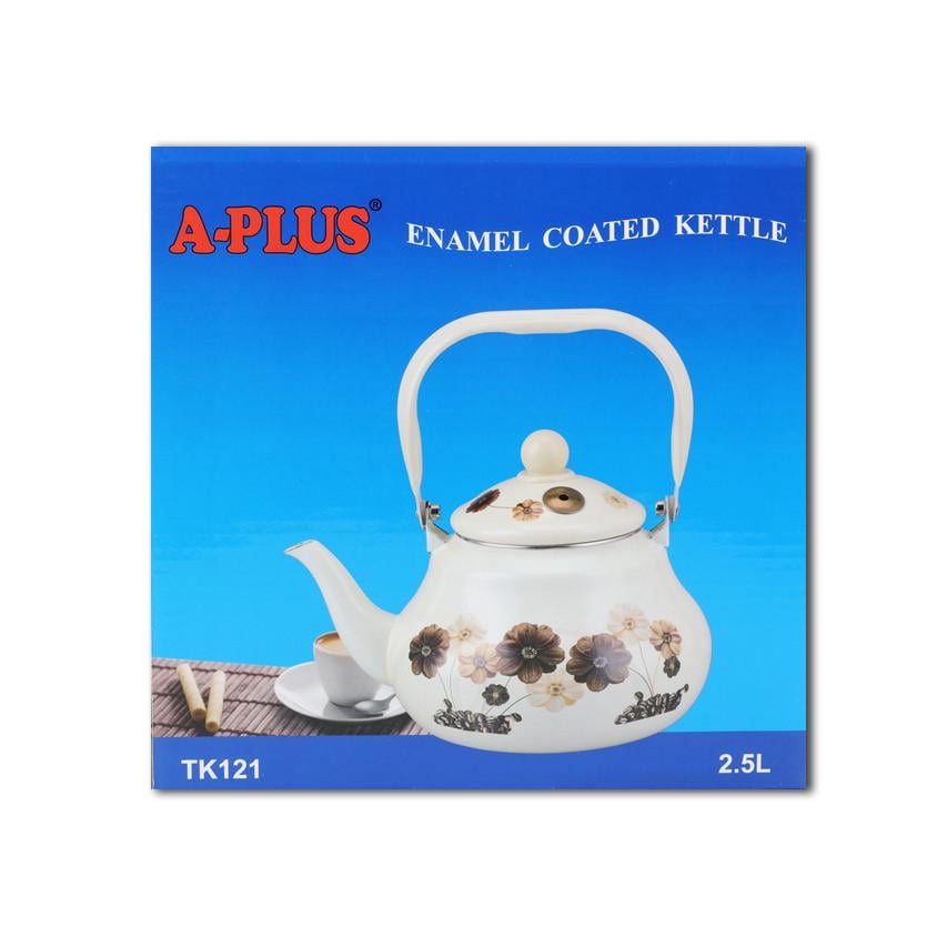 Чайник эмалированный A-Plus 2,5 л - фото 3 Чайник эмалированный A-Plus 2,5 л - фото 3