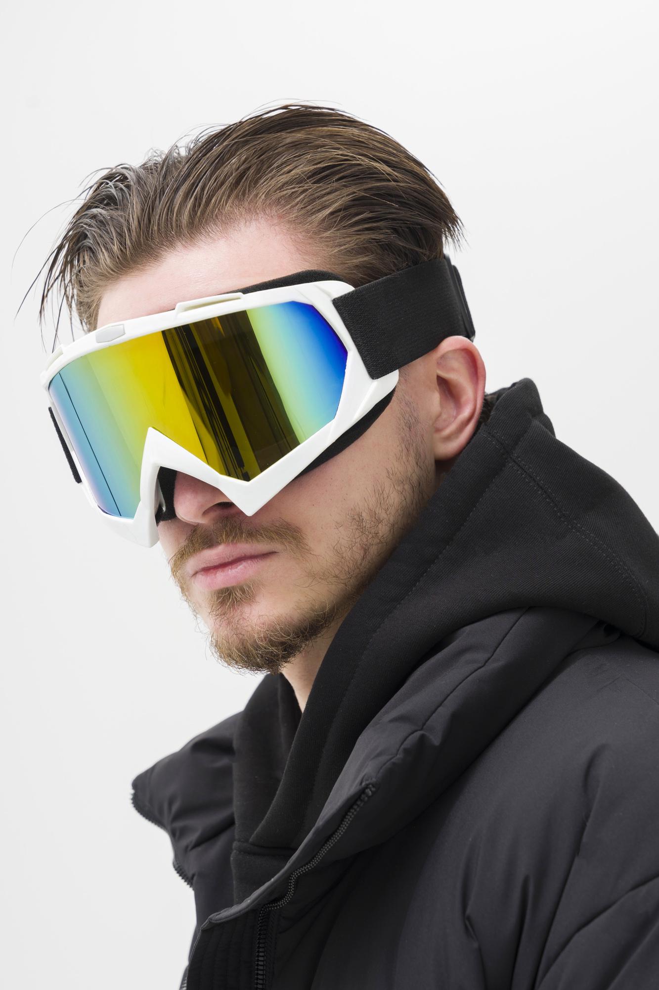 Горнолыжные очки Without Chameleon White/Yellow (8056123)