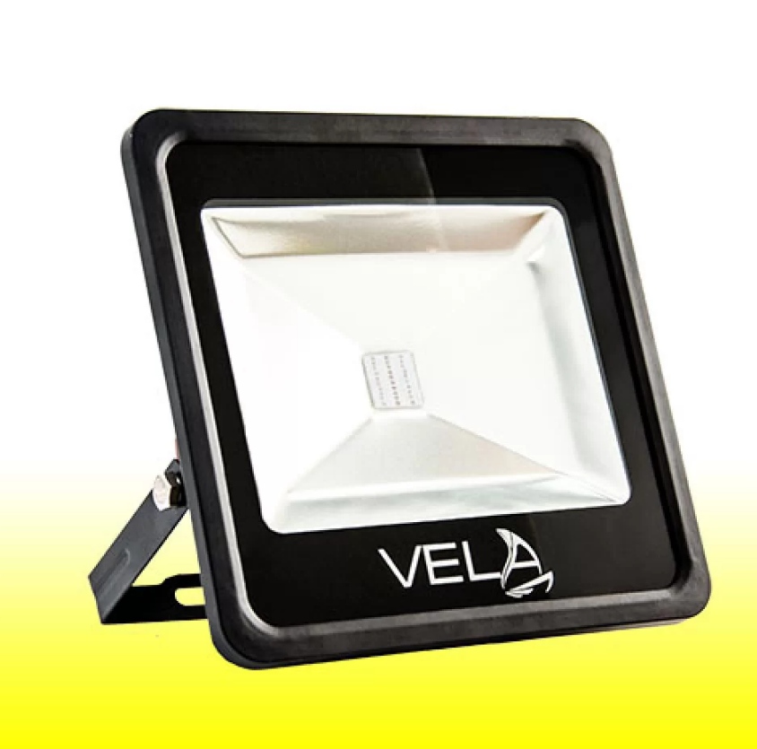 Прожектор светодиодный Vela IP65 50 Вт Желтый (120-1506-00013) Прожектор светодиодный Vela IP65 50 Вт Желтый (120-1506-00013)