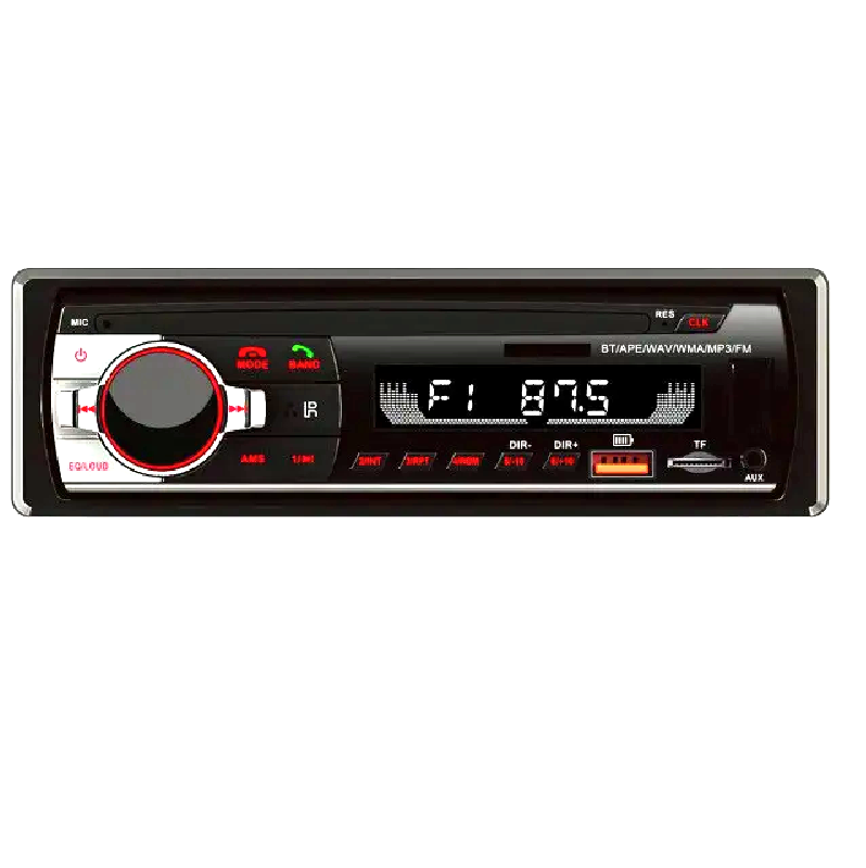 Автомагнітола 2xUSB/Bluetooth RGB SD/AUX/FM пульт Вт 520 4x60W - фото 2