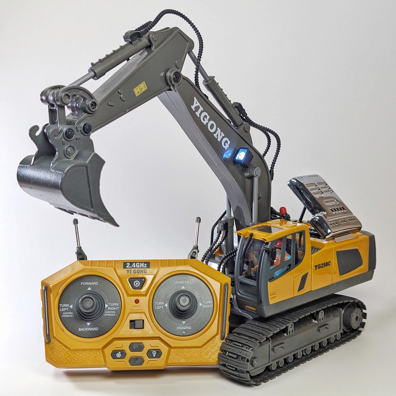 Екскаватор на радіокеруванні Yigong (2622979299) - фото 2 Екскаватор на радіокеруванні Yigong (2622979299) - фото 2