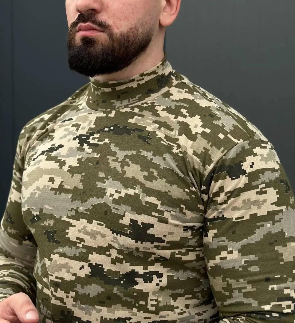 Гольф утеплений р. 52 XL Піксель - фото 3 Гольф утеплений р. 52 XL Піксель - фото 3