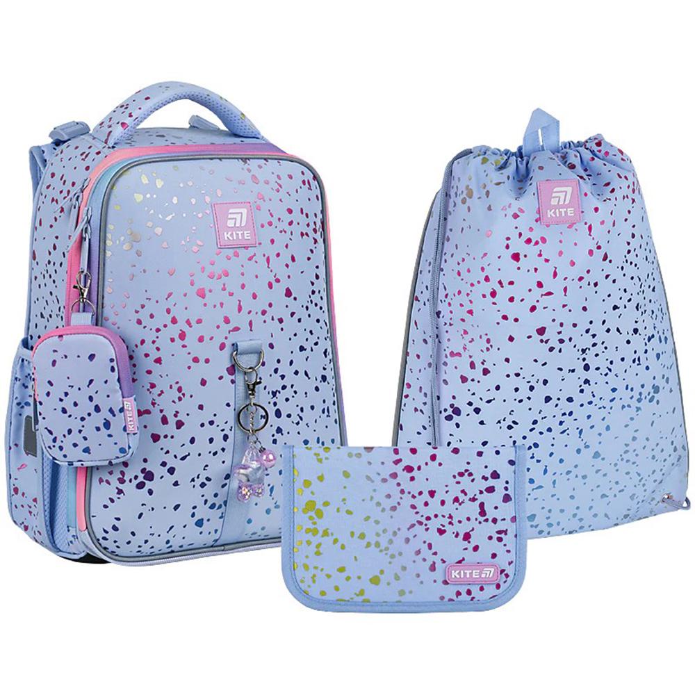 Шкільний набір KITE Education Shiny рюкзак/пенал/сумка для взуття (SET_K25-531M-1) - фото 2 Шкільний набір KITE Education Shiny рюкзак/пенал/сумка для взуття (SET_K25-531M-1) - фото 2