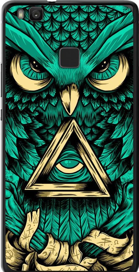 Чехол на Huawei P9 Lite Сова Арт-тату (3971u-298-42517)