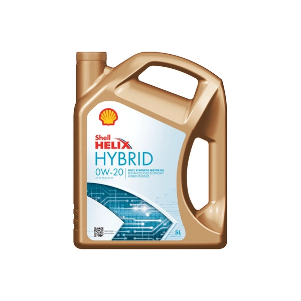 Моторное масло SHELL Helix Ultra Hybrid 0W-20 5 л (550056725)