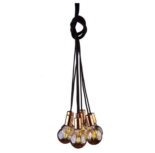 Люстра Nowodvorski Cable Black/Copper (9746)