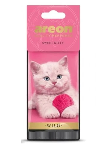 Освежитель воздуха Areon сухой лист Wild Sweet Kitty (00000061760)