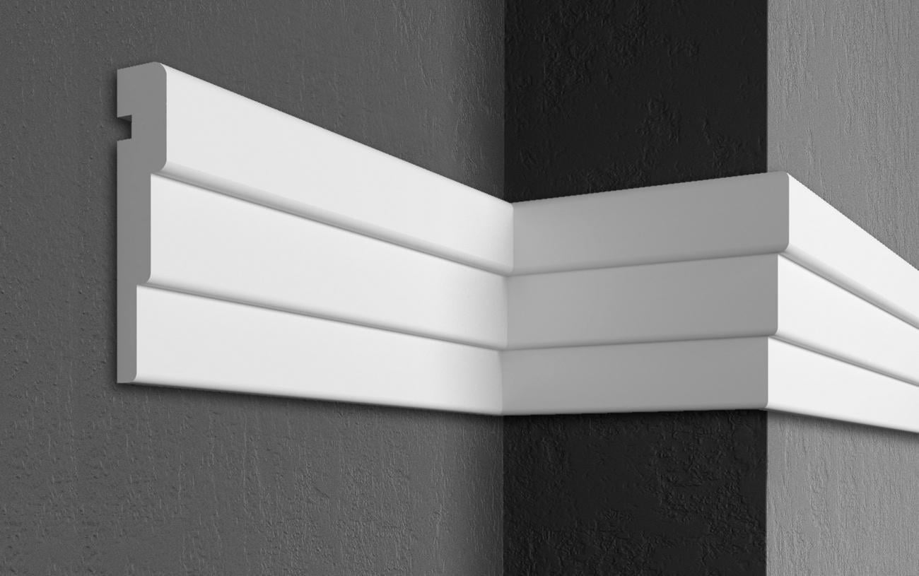Молдинг Prestige decor MC 122 145x30 мм 2000 мм (12370287)