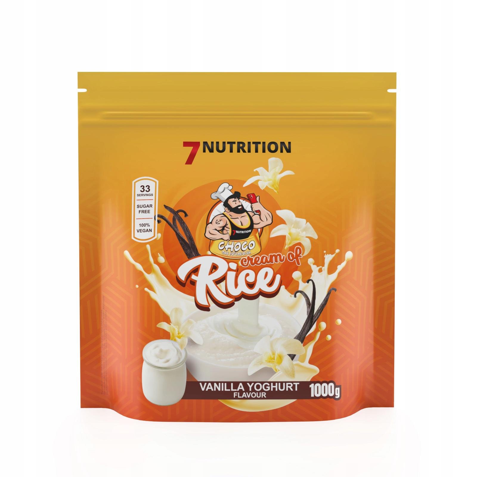 Рисовая каша 7 Nutrition Cream of Rice 1000 г Vanilla Yoghurt