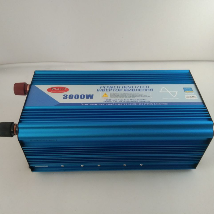 Автомобильный инвертор Power Inverter Wimpex WX-3010 чистая синусоида с 12-220 В 3000W