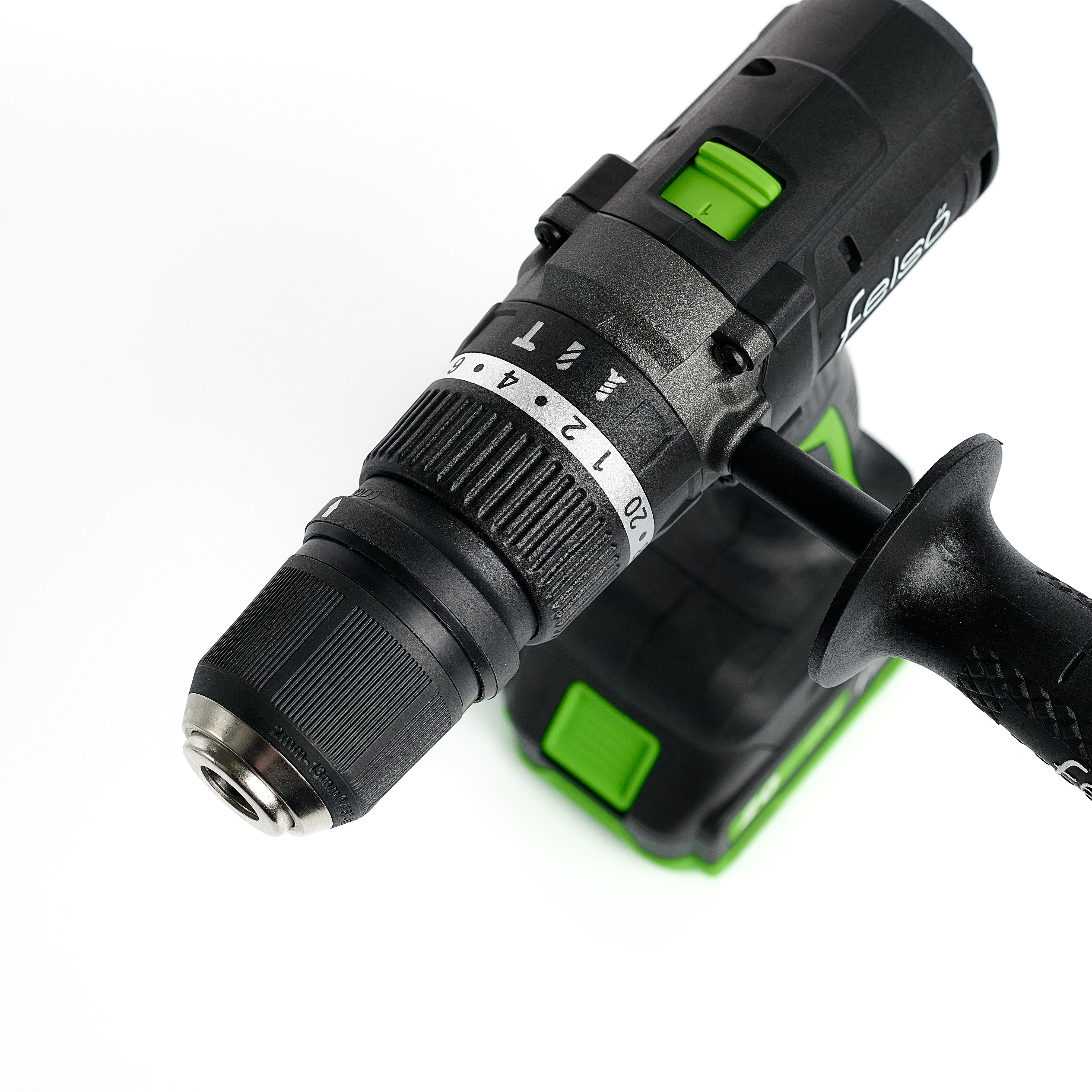 Дрель-шуруповерт аккумуляторный Felso CD2040IQBL (25457293) - фото 10 Дрель-шуруповерт аккумуляторный Felso CD2040IQBL (25457293) - фото 10