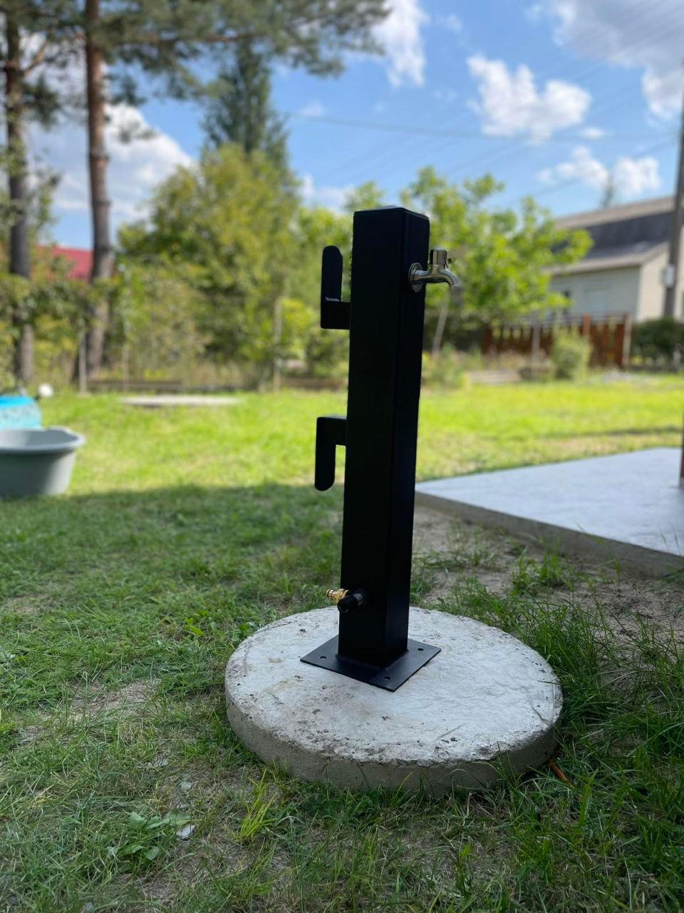 Садовая колонка с держателем под шланг для подключения к системе водоснабжения 700 мм (29236424) - фото 8 Садовая колонка с держателем под шланг для подключения к системе водоснабжения 700 мм (29236424) - фото 8