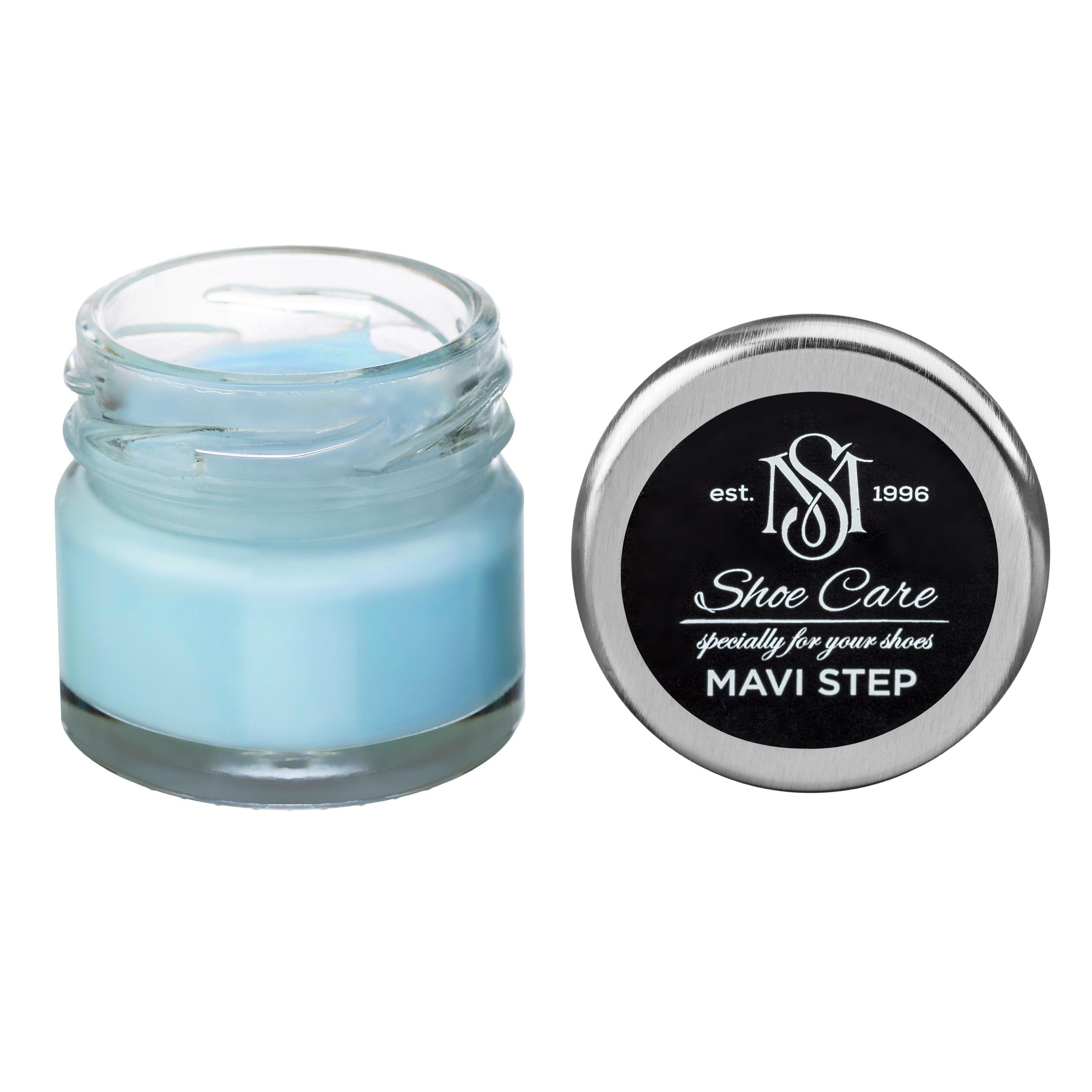 Крем для обуви и кожи Mavi Step Creme de Beaute 25 мл Светло-голубой (C01/121/025)