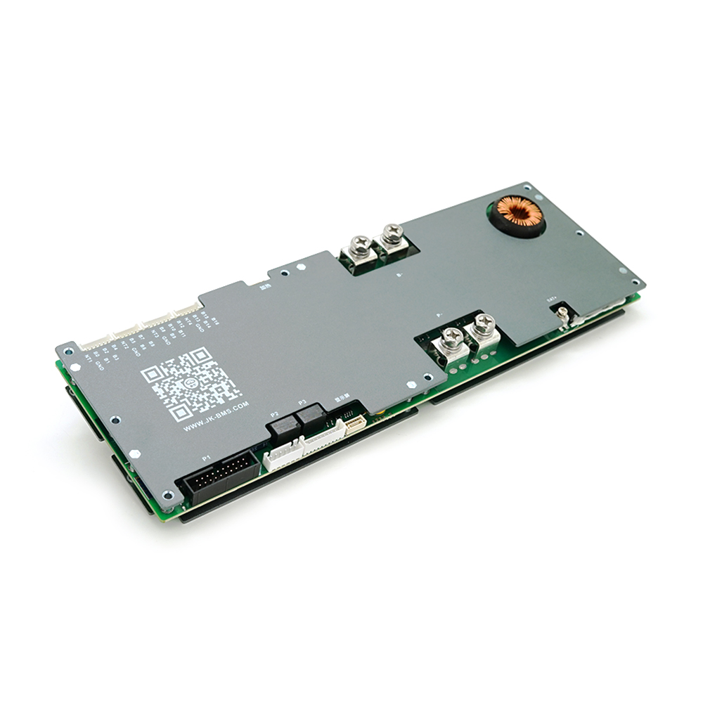 BMS плата JK-PB1A16S15P Li-Ion/LiFePo4/LTO 7-17S 150A CAN/RS232/RS485 LED Bluetooth 1A баланс (YUT_V11838)