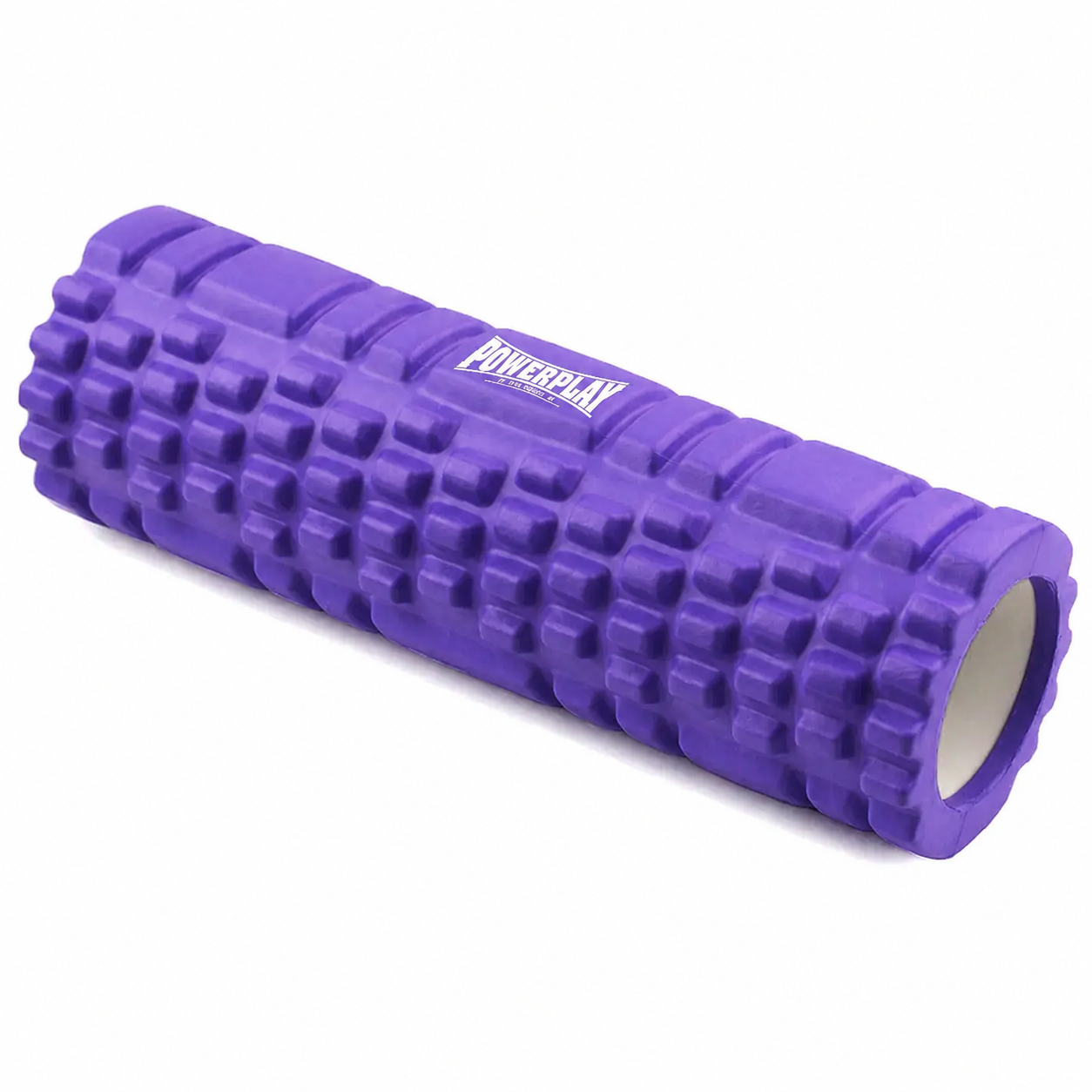 Ролик масажний PowerPlay 4342 Massage Roller 30x10 см Фіолетовий