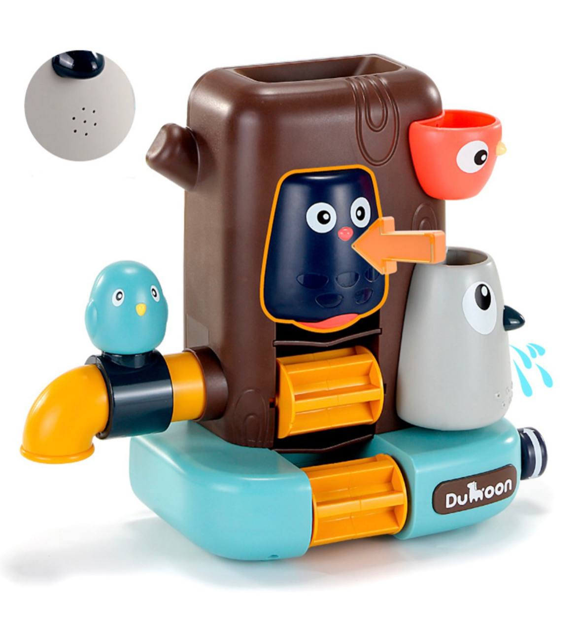 Игрушка для купания детская развлекательная Bath Toys DM501A водопад Птички на дереве (2015668758)