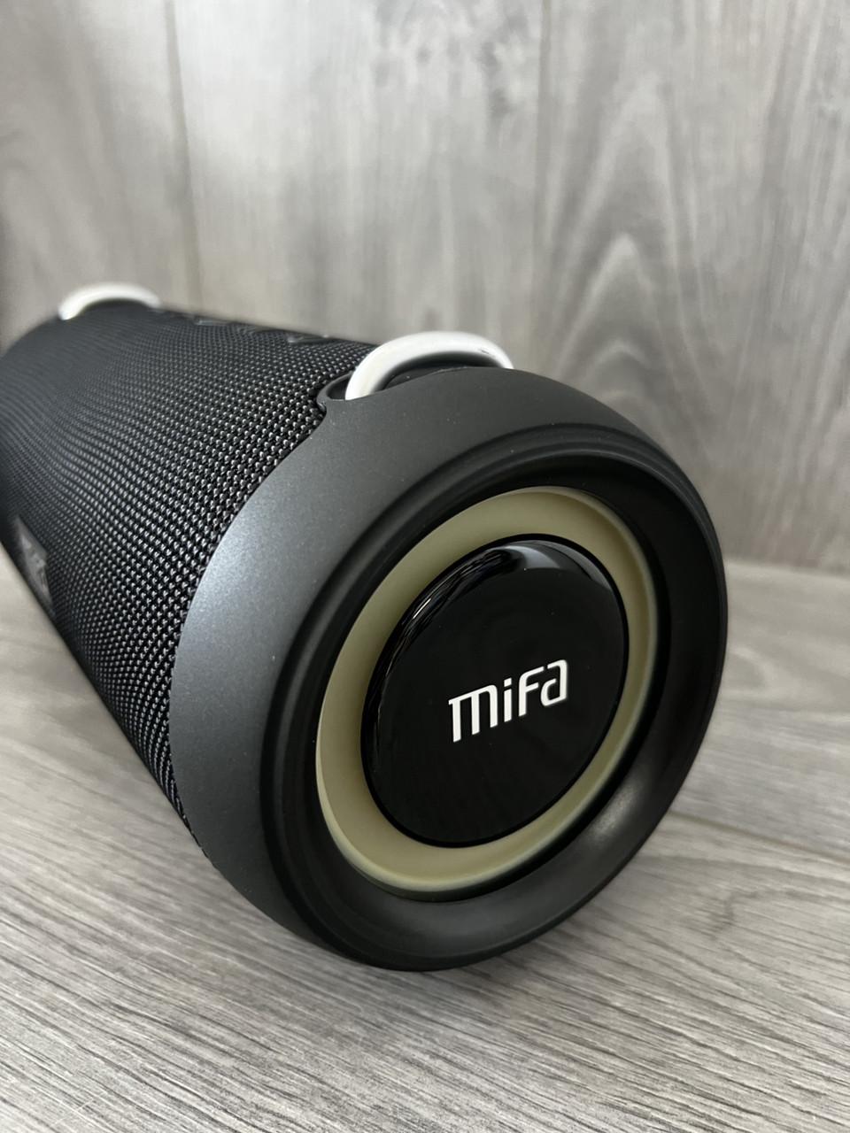 Колонка портативная Bluetooth колонка Mifa A90 мощный звук водостойкая автономная до 24 часов Black - фото 6 Колонка портативная Bluetooth колонка Mifa A90 мощный звук водостойкая автономная до 24 часов Black - фото 6